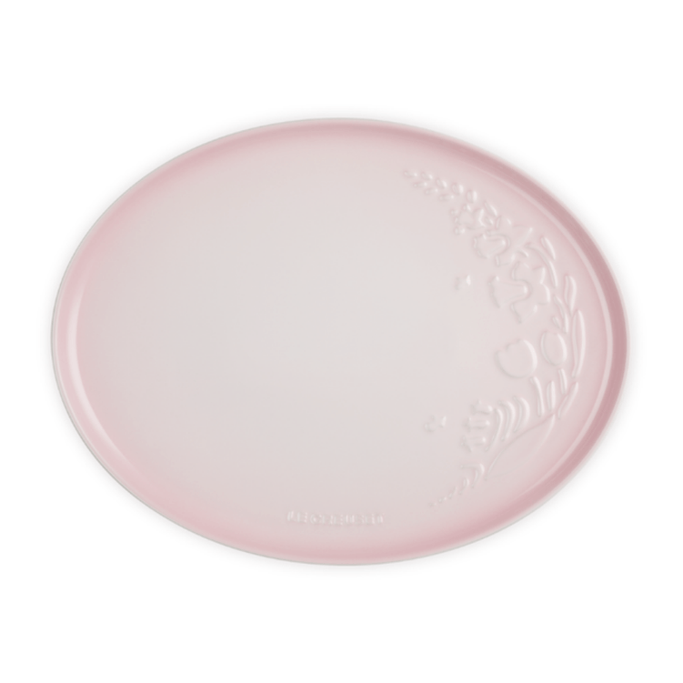Bandeja De Servir Oval Jardin Shell Pink 36cm – Le Creuset Bandeja De Servir Oval Jardin Shell Pink 36cm – Le Creuset
